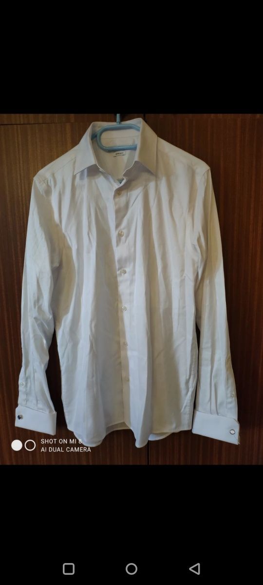 Biała koszula regular fit Zara