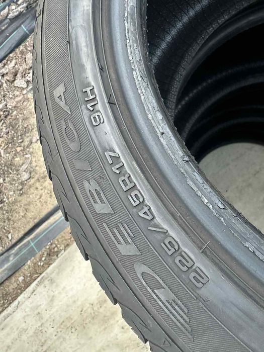 opony zimowe 225/45/17 jak nowe prod.Germany dot 21