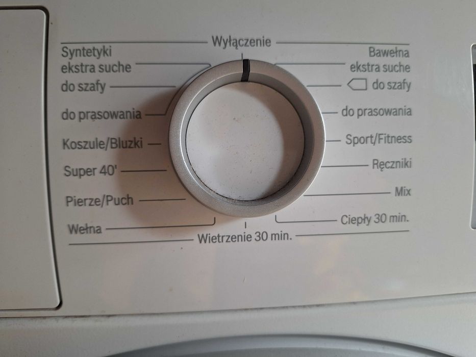 Suszarka bębnowa Bosch serie 4 8 kg na części