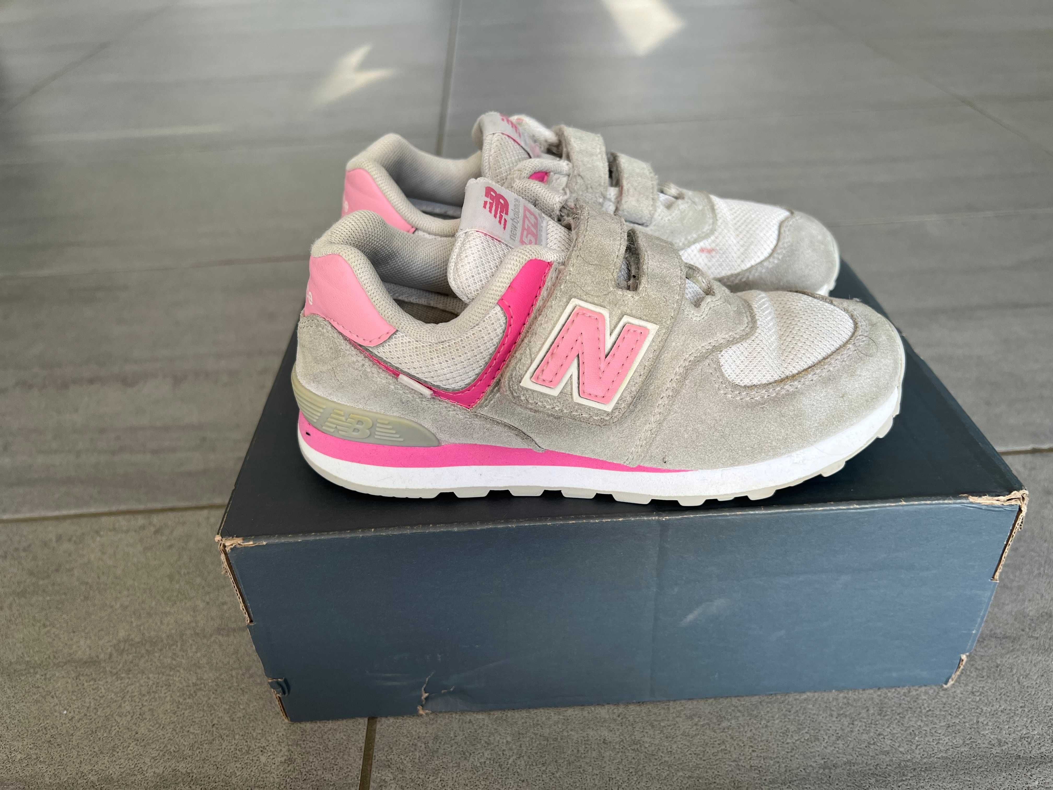 buty adidasy New Balance na rzepy rozm. 32,5cm