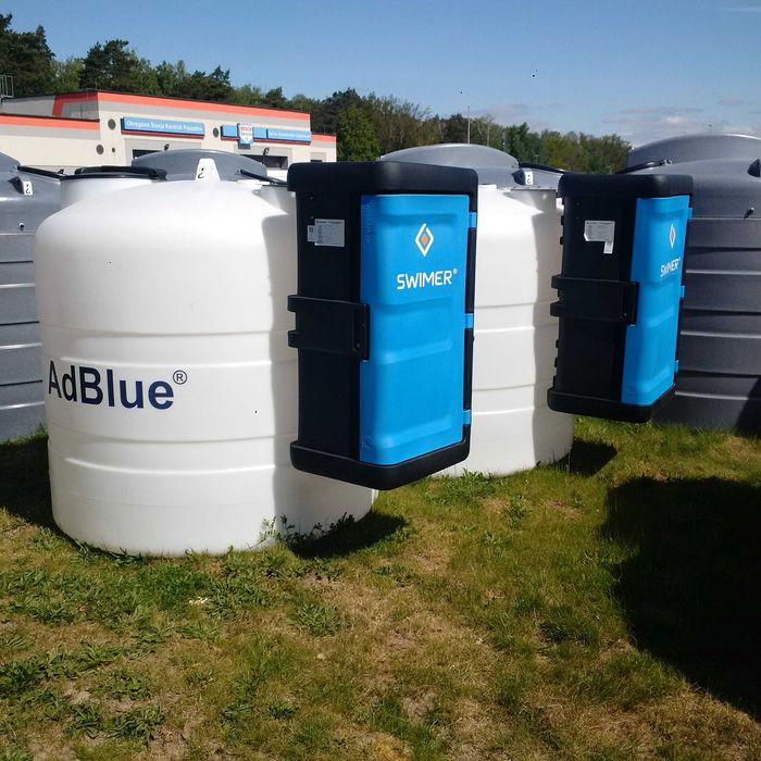 Zbiornik AdBlue 2500l. ELJPS prestige SWIMER + ogrzewanie szafy