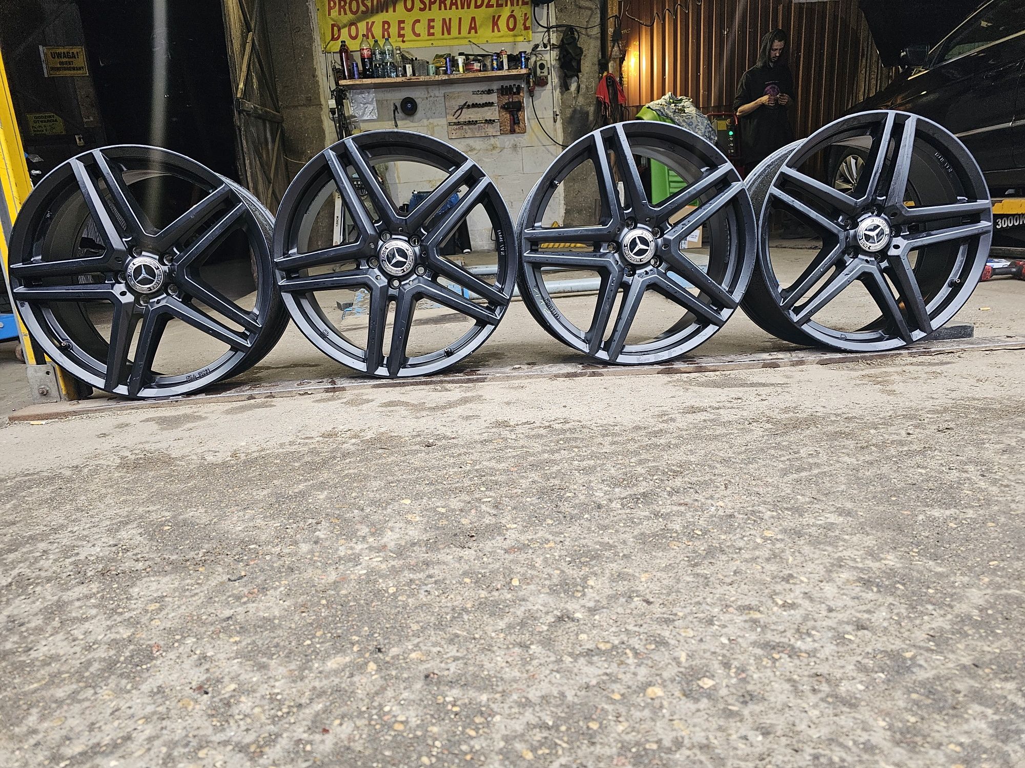 Felgi Aluminiowe Mercedes R20 5x112 ET38-8.5J+czujniki
