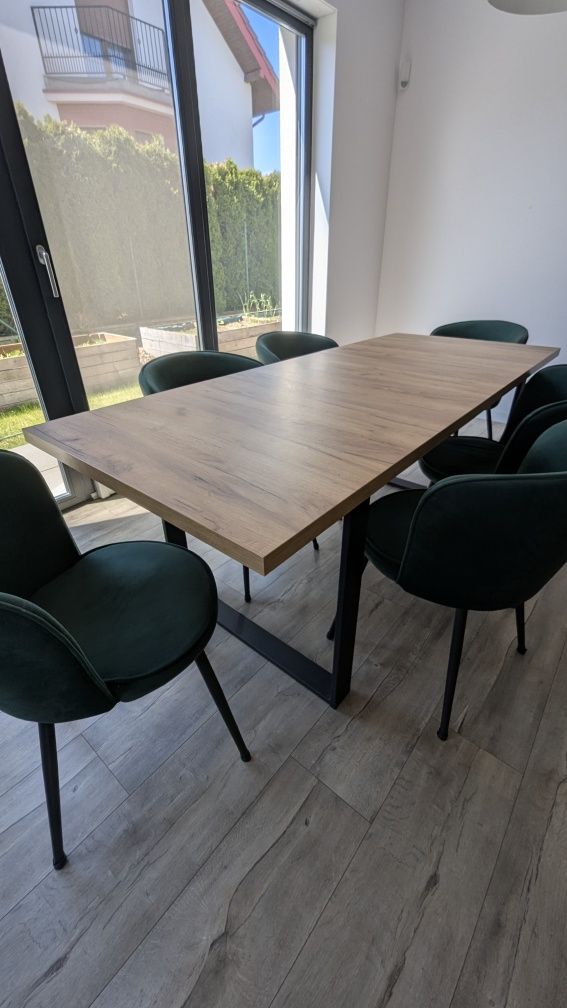 Stół rozkładany LOFT Agata Meble Dąb Craft