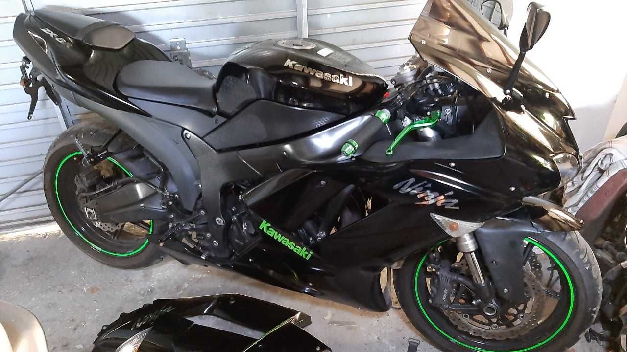 Części Kawasaki ZX6R Rok 2008