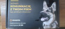 Obroża elektryczna treningowa dla psa z pilotem do tresury