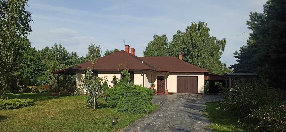 Dom parterowy 120m2, działka 1200 m2,