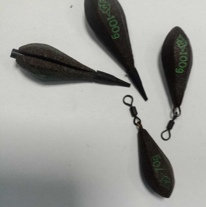 Ciężarki karpiowe zestaw 31 sztuk + pudełko gratis