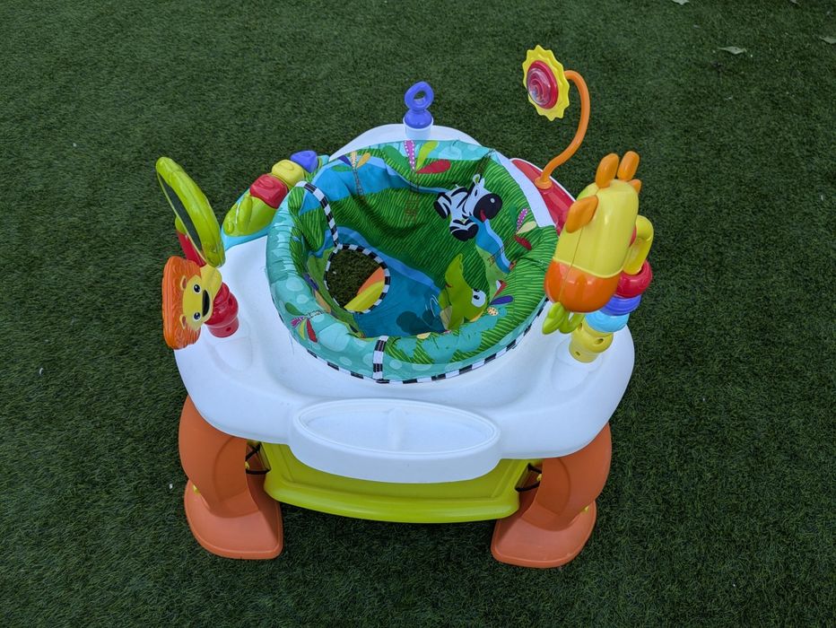 Bright Starts Bounce Bounce Baby | Pula-pula com atividades para bebé