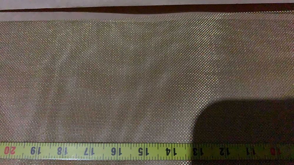 Сетка для вентиляции мелкая тканная сварная микронная с нержавейки опт