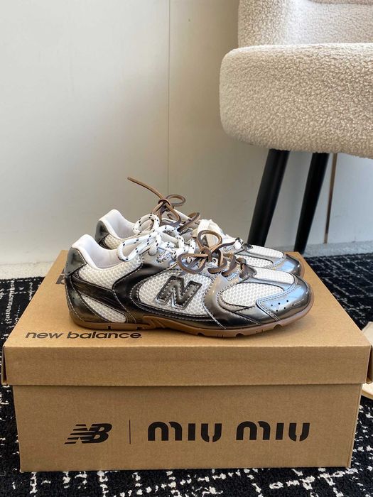 New Balance x MiuMiu 530 Metallic Silver R. 37*NOWE*