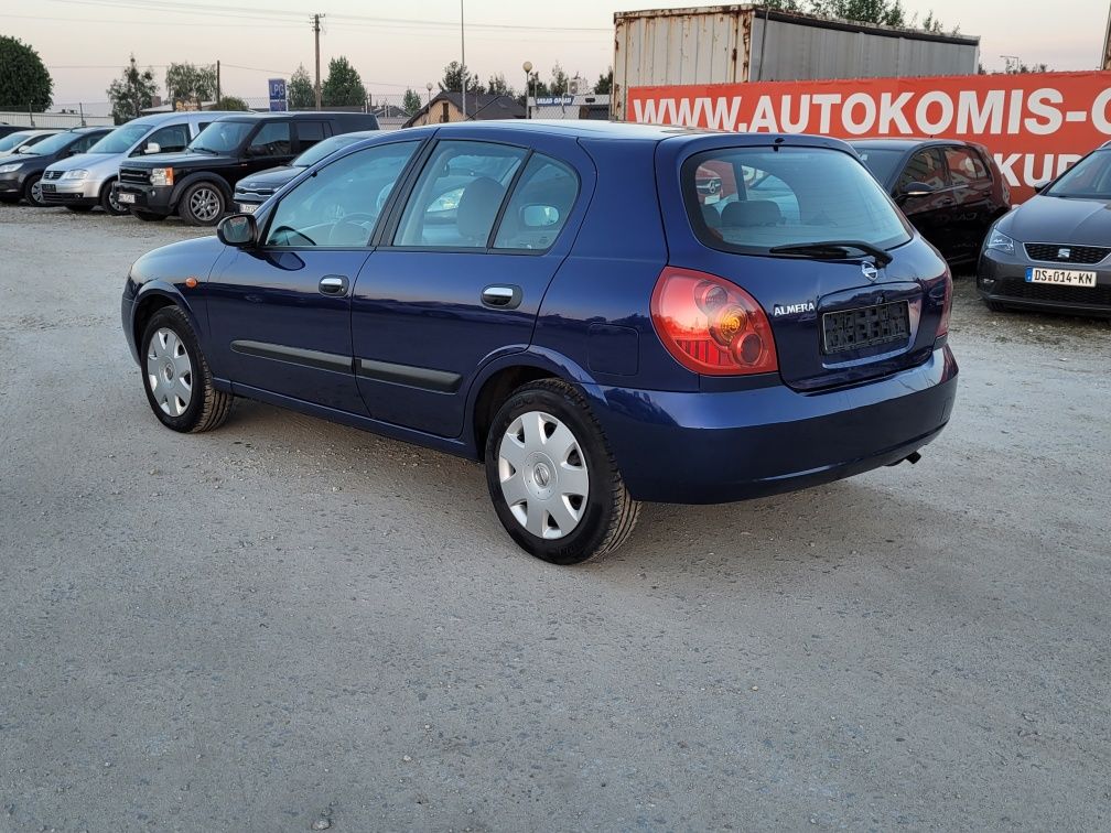 Nissan Almera 1.5 benzyna Klima Niski Przebieg