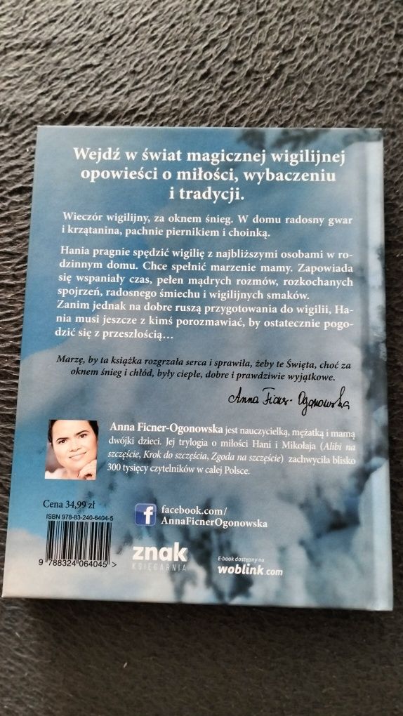 Anna Ficner- Ogonowska Szczęście w cichą noc