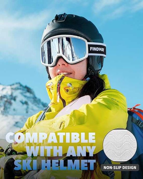 Gogle narciarskie do snowboard , motocross i innych sportów. OTG .18