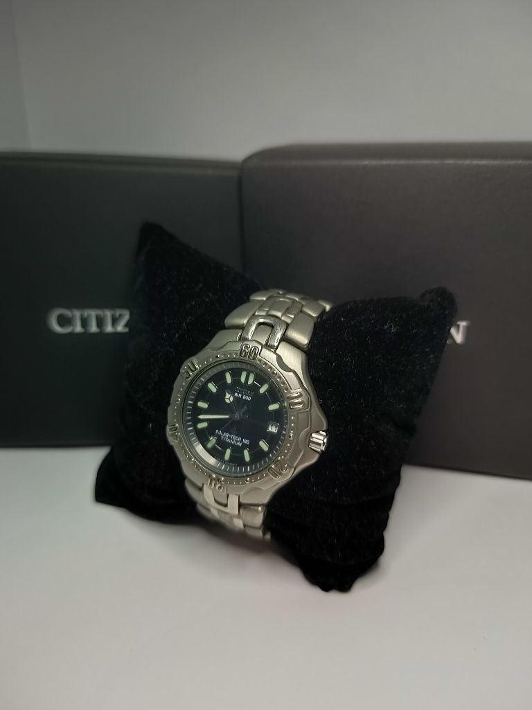 Citizen Titanium WR200 Solar unikat