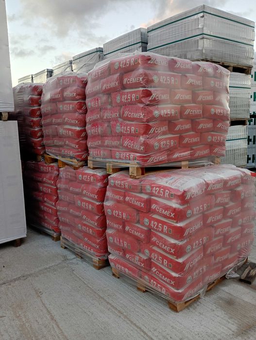 Cement Cemex (czerwony, niebieski), Holcim ix cpp20 fibro I i II
