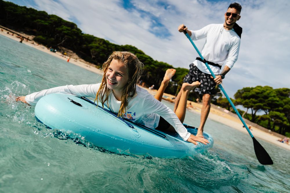 Conjunto Stand up paddle insuflável 10'6', 1 ou 2 pessoas