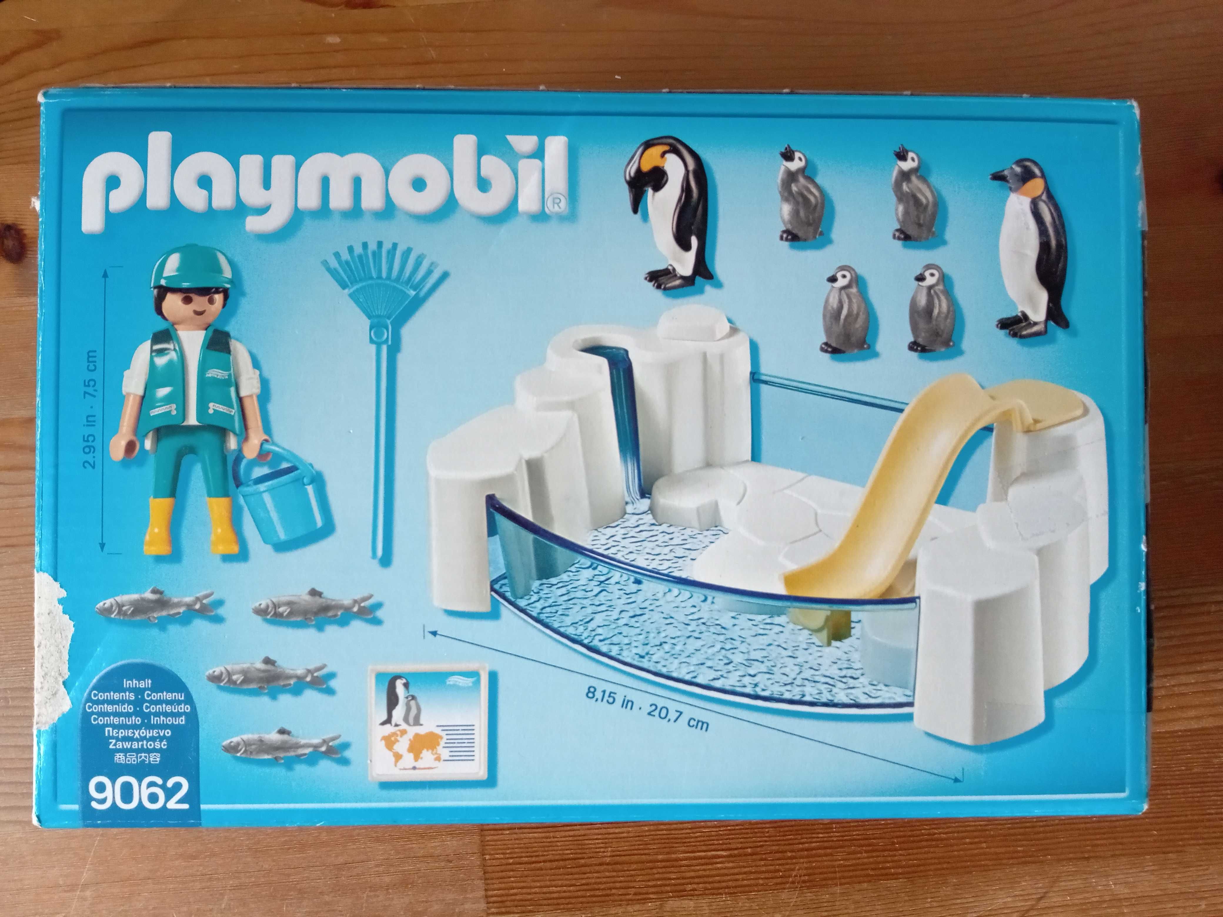 Playmobil Family Fun zestaw 9062  Basen dla pingwinów ze zjeżdżalnią