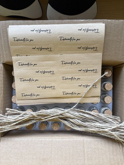 40 Frascos Vidro Lembranças