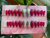 Sztuczne paznokcie żelowe Handmade|PressOnNails|GelNailExtension
