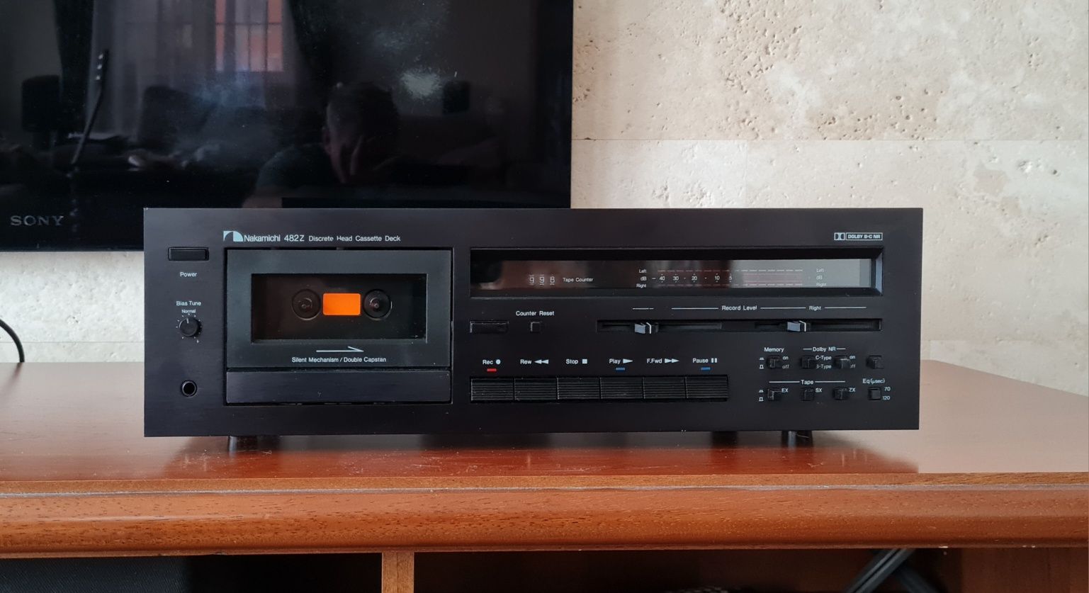 Nakamichi 482 Z.  3-х головочная кассетная дека