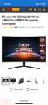 Monitor MSI G321CU 32" 4K VA 144Hz 1ms MPRT Zakrzywiony Gamingowy
