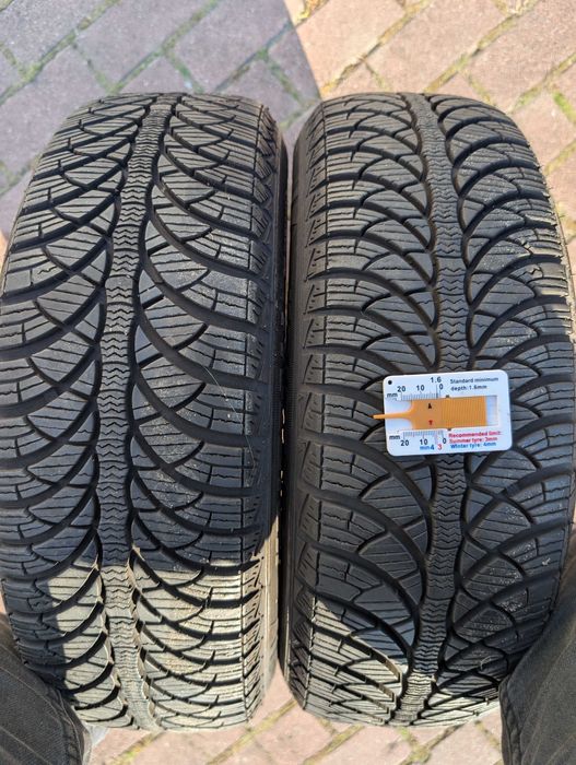 4x koła zima FORD Fiesta MK7 5,5 4x108 et 37.5 175/65 r14 7mm dot2024!