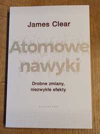 Atomowe nawyki James Clear Nowa książka rozwój osobisty motywacja psyc