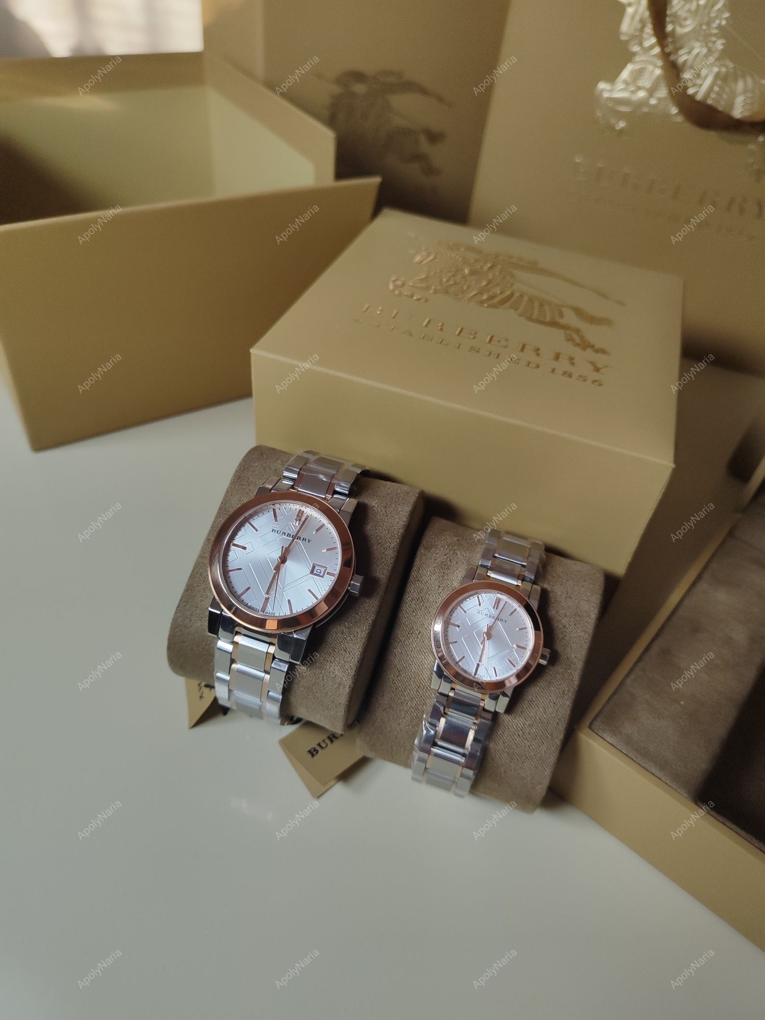 Годинник Burberry bu9105 bu9205 Часы Барберри