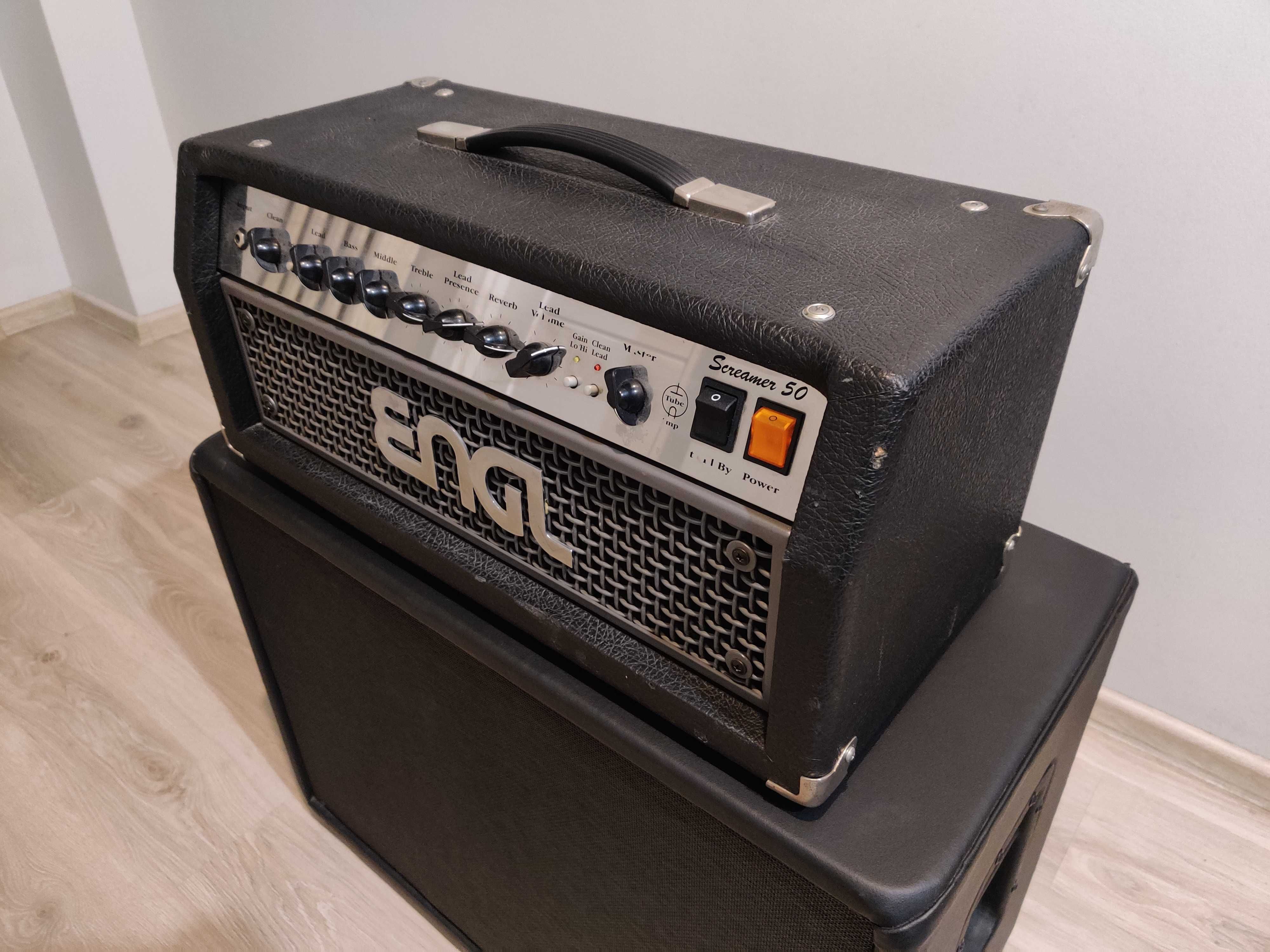 ENGL Screamer Head 50W + kolumna 2x12 Celestion V30 Made in England