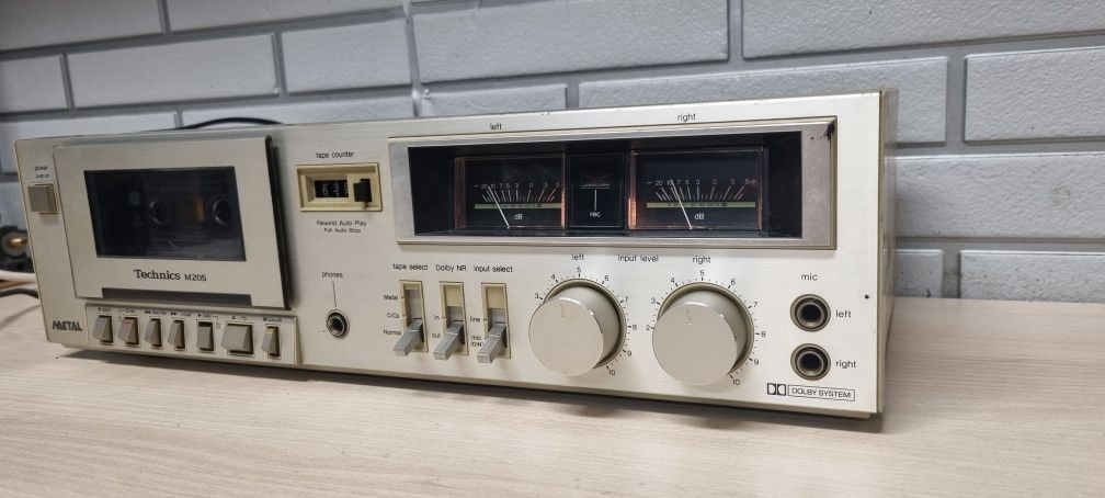 Magnetofon deck TECHNICS rs-b105.Nowe paski.Japan