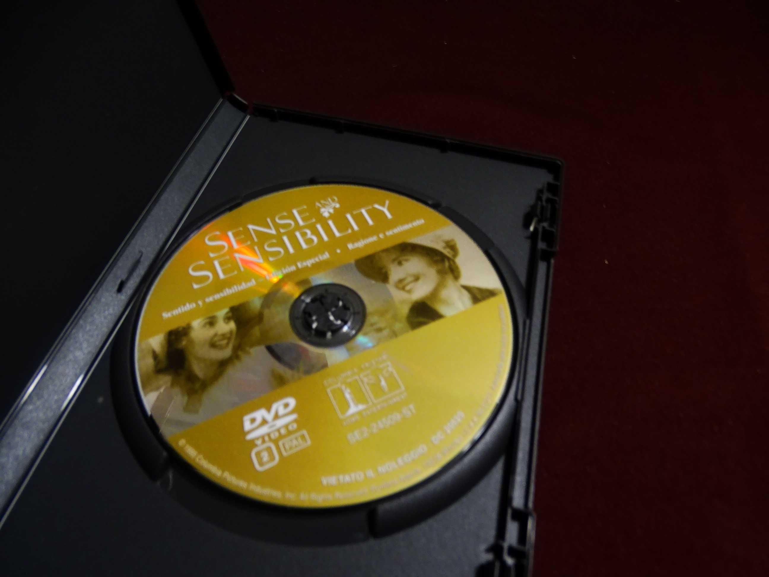 DVD-Sensibilidade e bom senso-Kate Winslet/Emma Tompson/Hugh Grant