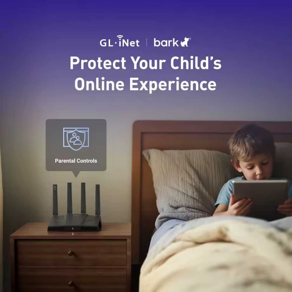 Роутер GL.iNet Flint 3 GL-BE9300 Tri-band Wi-Fi 7 Home Router