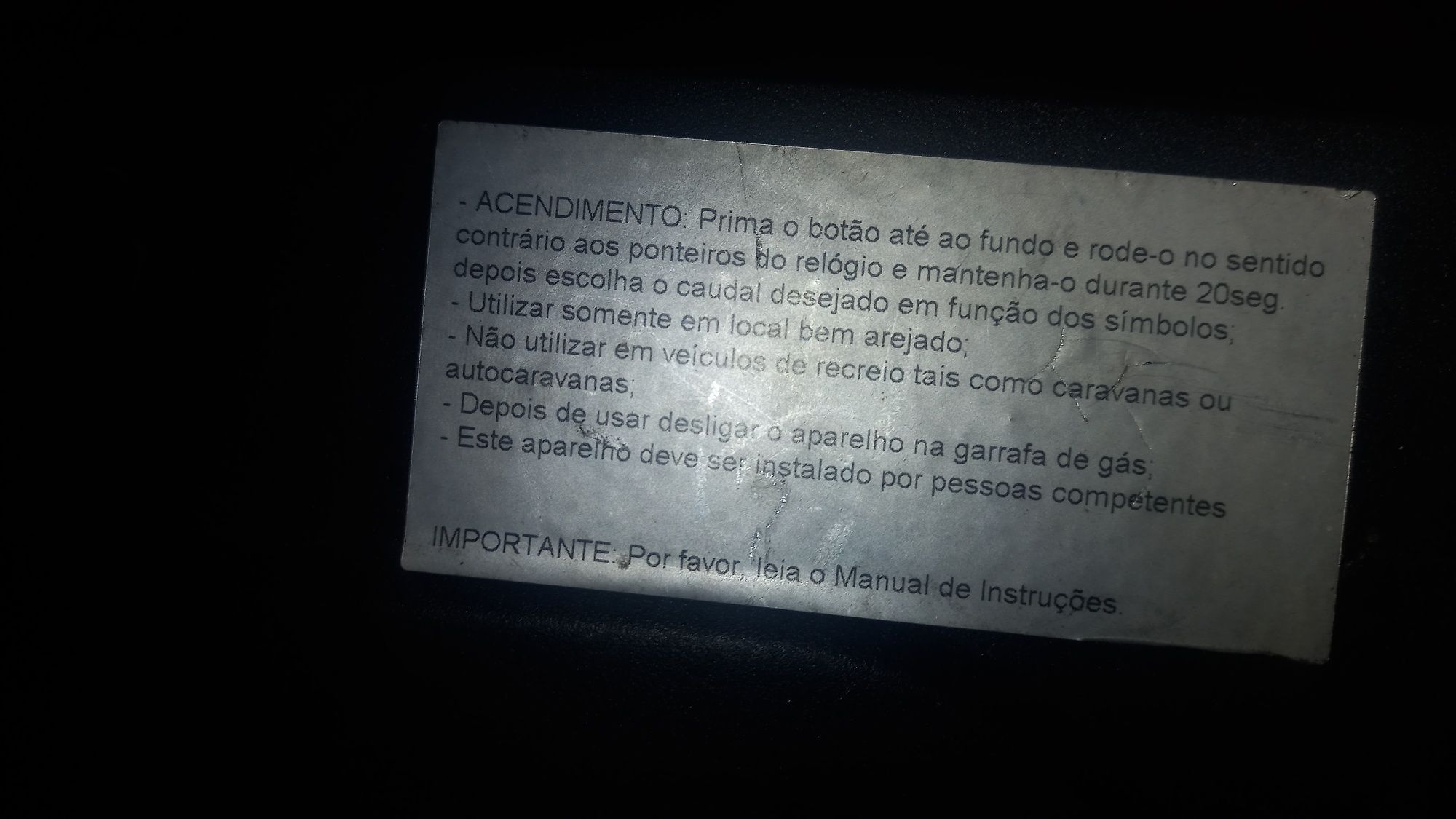 Vendo aqueçedor a gás