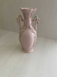 Wazonik różowa porcelana