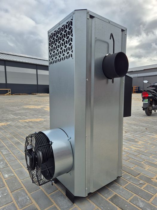 Nagrzewnica warsztatowa koza piec nadmuchowy 30kw (na drewno+ oleje)