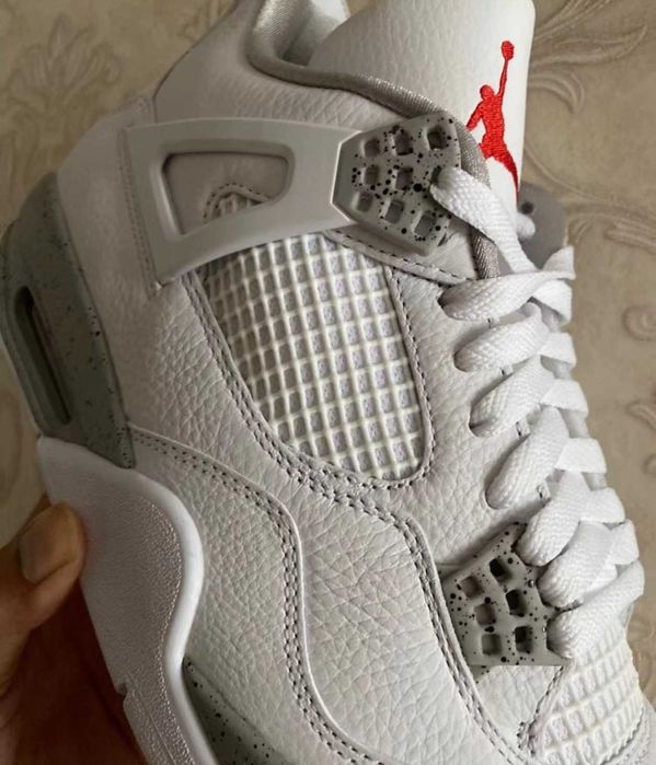 ro‍mo‍cja！ButyDamskie Jordan‍ 4‍ Retro‍ White‍ Oreo‍ Uniseks Roz.40