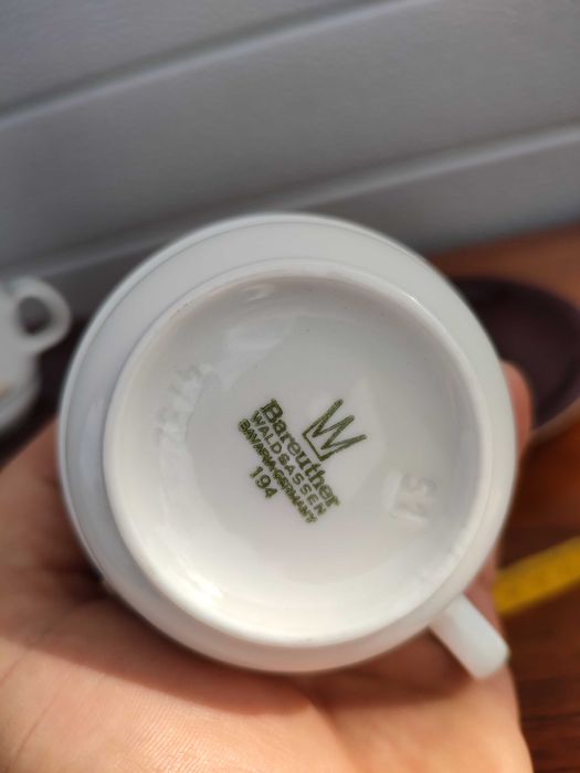 Porcelanowe Duo - motyw zboża - Kłos - design - Bareuther - B