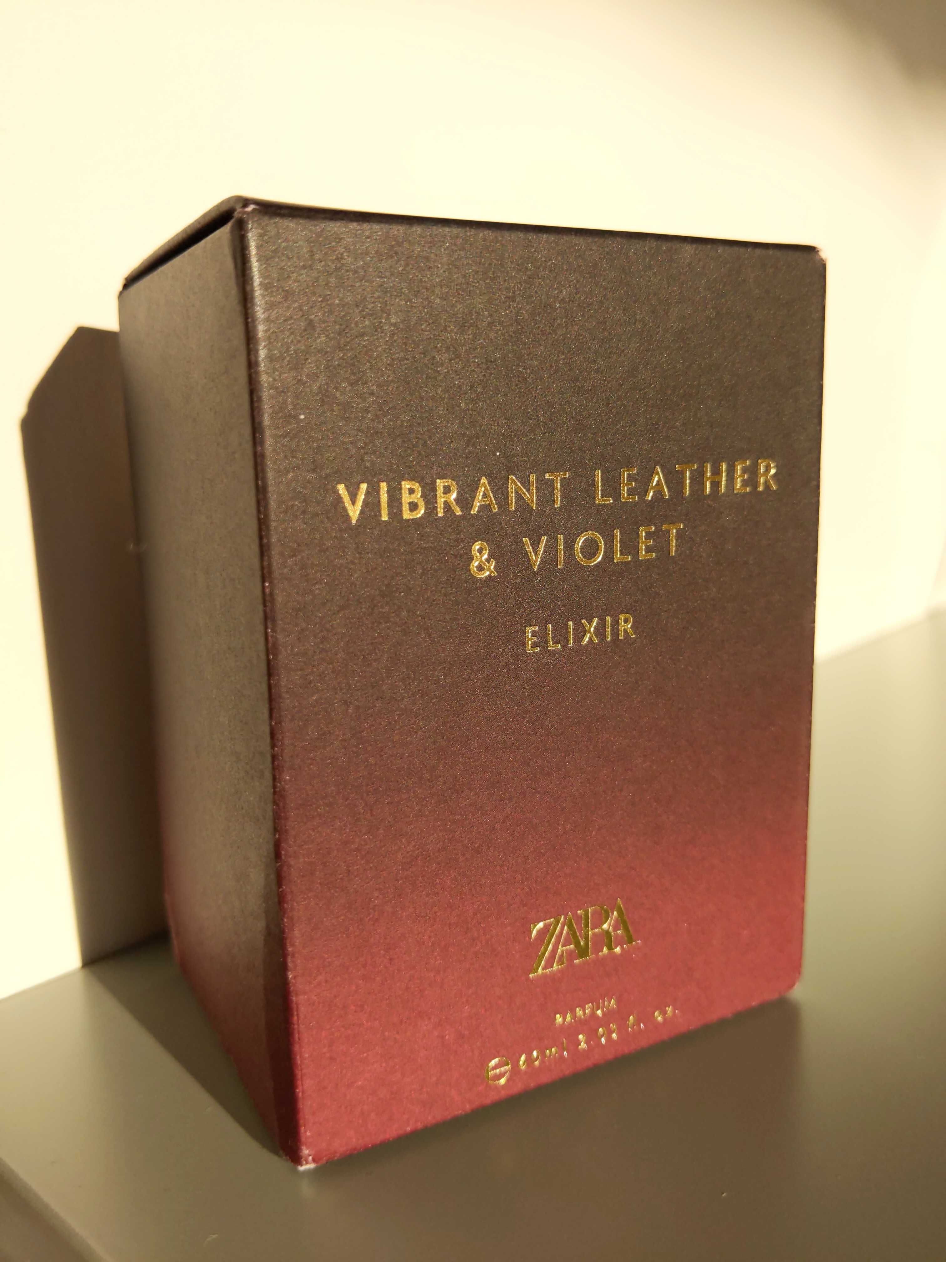 CZYSTE PERFUMY a nie EDP Zara Vibrant Leather Violet Elixir 60ml UNIKA