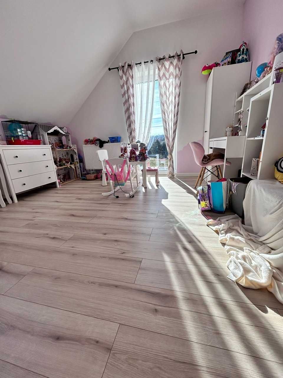Panele Podłogowe Laminowane Wodoodporne Jasne Dębowe Austriackie