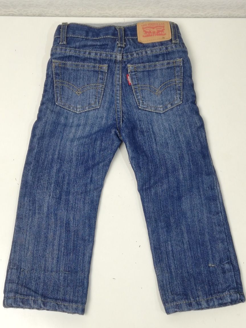 Dżinsy spodnie dziecięce LEVI'S 514 Straight r.18M 80-85 cm