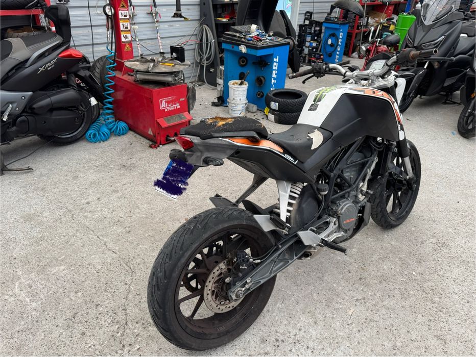 Ktm Duke 125 fv raty transport