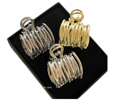 Lohill 3 Sztuki Wysokich Klipsów Do Włosów, Z Antypoślizgowymi Zębami