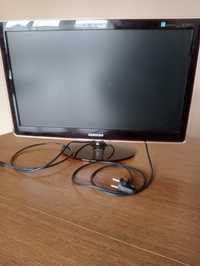 Monitor Samsung 27" z głośnikami TV i kablem HDMI