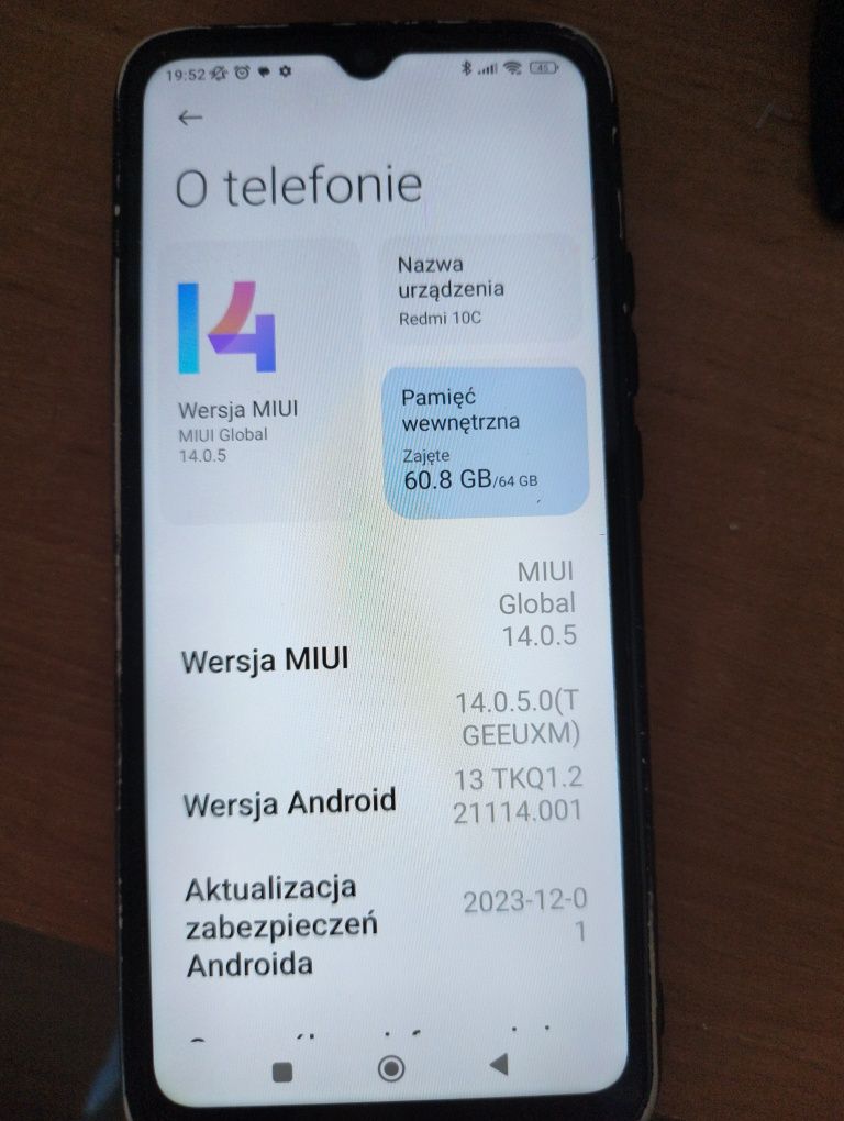 Smartfon redmi 10c