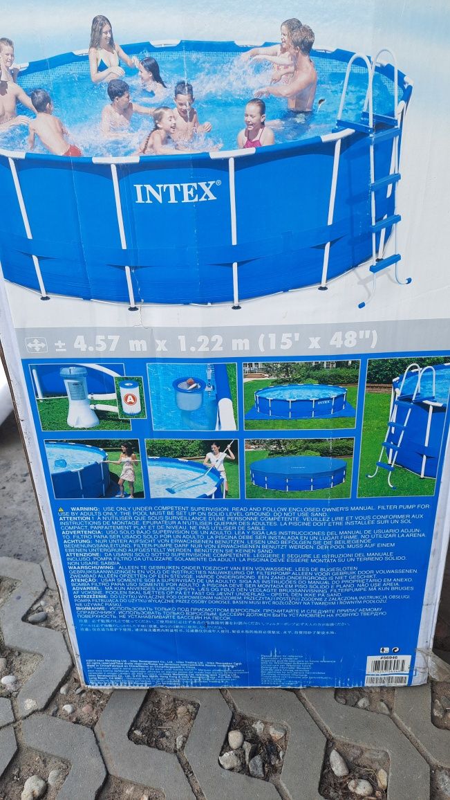 Stelaż basenu INTEX 4.57 X1,22.