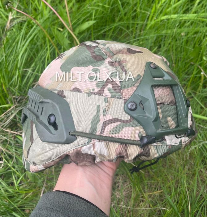 Кавер на шолом MICH 2000 мультикам піксель ЗСУ на каску чохол multicam