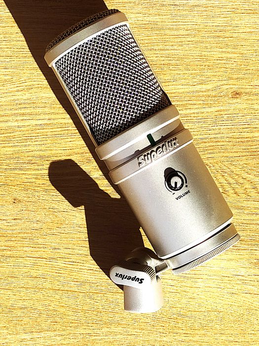 Microfone Condensador Usb