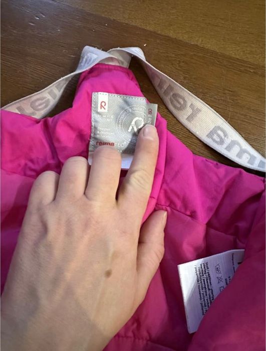 Зимовий напів  комбінезон від Reima 80+6 см