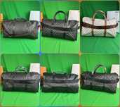 Torba podrozna silownia skórzana duza Louis Vuitton Premium LV kratka