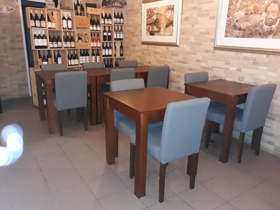 MESAS NOVAS e cadeiras, Fabrico Próprio